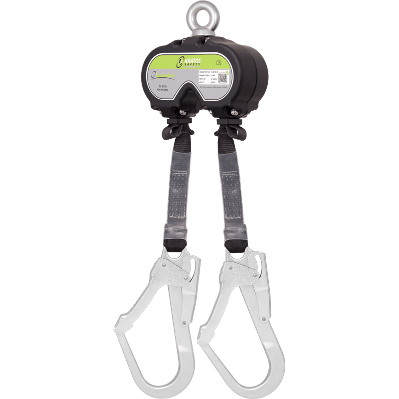 Double Aluminium Casing with Webbing Lanyards