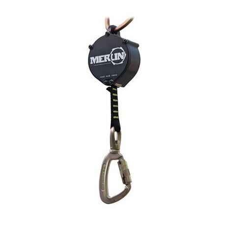 ISC, Merlin fall arrester 3,3 mtr ex karabiner