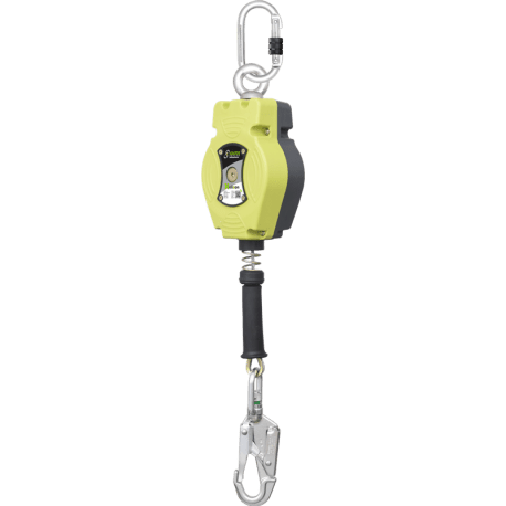 HELIXON STAINLESS STEEL WIRE ROPE, RETRACTABLE FALL ARRESTER 20 M, FOR VERTICAL USE ONLY